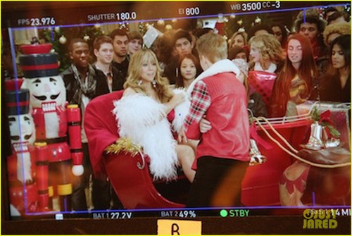  Mariah Carey & Justin Bieber: 'All I Want For Krismas Is You' Video Preview!