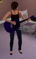 My Sim Playing Guitar ;) - the-sims-3 photo