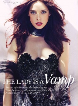 Scans: Ashley Greene FLARE Magazine, December 2011