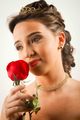 Thinking with the rose.! - disney-princess photo