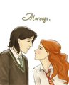  Always - severus-snape-and-lily-evans fan art
