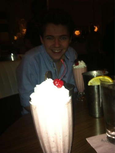  After mostra treat for @damianmcginty and myself
