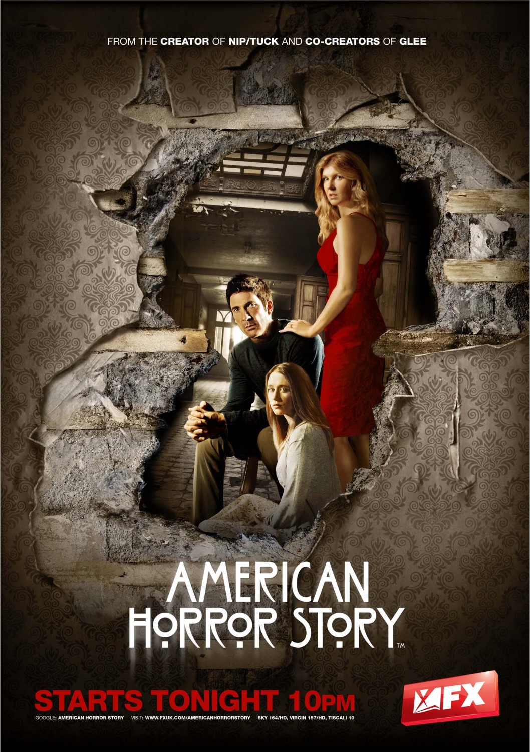 American Horror Story - Season 1 - UK Promotional Poster - American