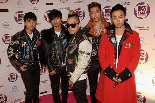  Big Bang @ MTV Europe muziki Awards
