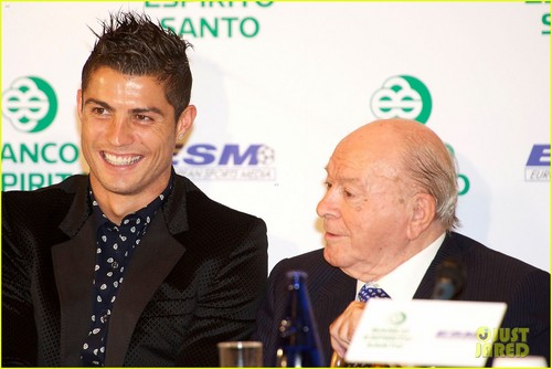  Cristiano Ronaldo Receives The 2011 Golden Shoe