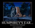 Humphrey demotivational (ear) - alpha-and-omega fan art