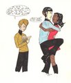 I'm Kinda Busy... - spock-and-uhura fan art