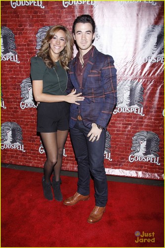 Kevin & Danielle Jonas: 'Godspell' Opening Night!