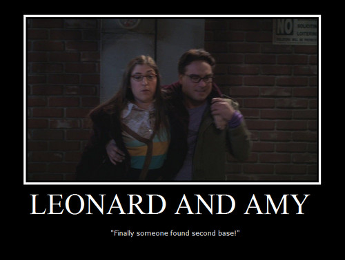  Leonard and Amy :]