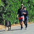 Nikki and Paul jogging in Los Angeles - nikki-reed photo