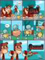 Pokemon Trainer vs. Donkey Kong - super-smash-bros-brawl fan art
