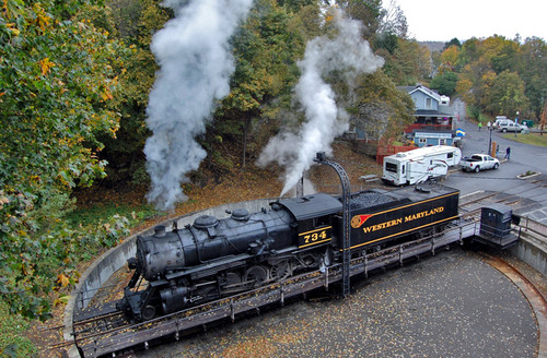  Steam Engine Train in Maryland