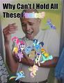 Why can't I hold all these ponies? - my-little-pony-friendship-is-magic photo