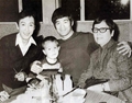 Bruce with his mother&Brandon - bruce-lee photo