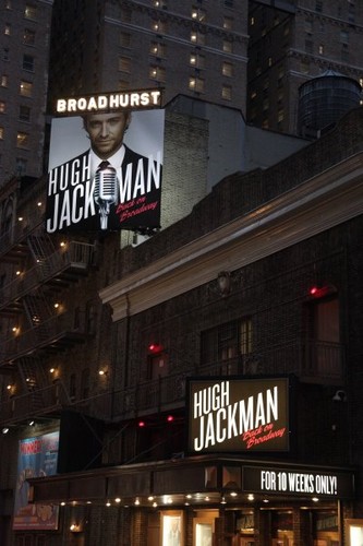  Hugh Jackman at the Broadhurst Theatre