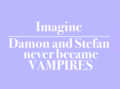 Imagine.... - the-vampire-diaries-tv-show photo