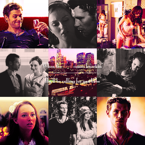 Klaus and Blair Crossover<3