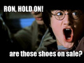 OMFG those shoes are on sale - harry-potter photo