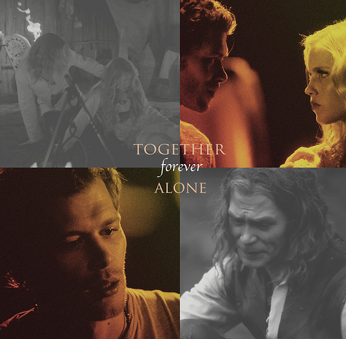 Rebekah and Klaus