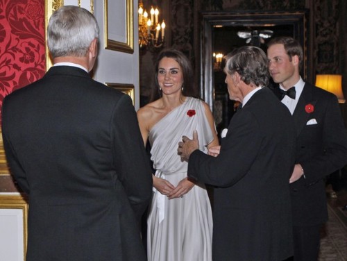  The Duke And Duchess Of Cambridge Attend A dîner For The National Memorial Arboretum Appeal