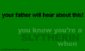You know you're a Slytherin when..... - slytherin photo