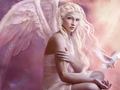 angels - angel of love wallpaper