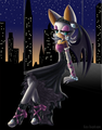 night beauty - rouge-the-bat fan art