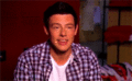 Cory Monteith "Mash-Off: Behind the Slap"  - cory-monteith-and-chris-colfer fan art