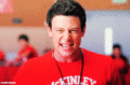 Finn & Kurt in "Hit Me With Your Best Shot/One Way Or Another" - cory-monteith-and-chris-colfer fan art