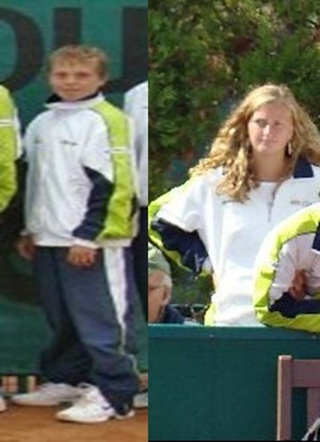  Kvitova (17) and Pavlasek (12) in 2007
