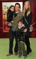 MP with family at The Muppets premier - mark-paul-gosselaar photo