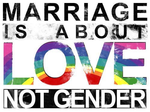 Marriage Is About Love Gay Marriage Photo 26811416
