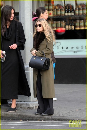  Mary-Kate Olsen: Bundled Up in the East Village