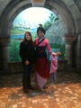 Meeting Mulan at Disneyland (California) - disney-princess photo