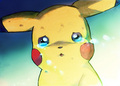 Pikachu Crying - anime photo