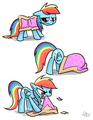 Rainbow Dash In Nyan Costume - my-little-pony-friendship-is-magic photo