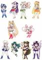 Sailor Moon Chibi's - anime photo