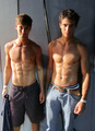 Six-Packs Backstage At Fashion Rio - male-models photo
