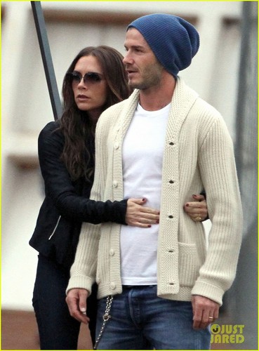  Victoria & David Beckham: サッカー Love!
