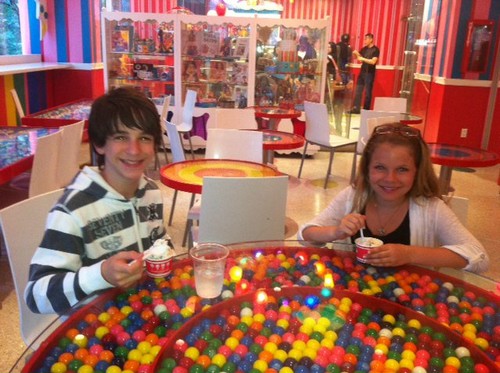 Zach & Molly Lamont at Dylan's Candy Bar in NYC