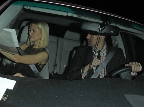 Actress Jamie King leaving the GQ Magazine after party at Chateau Marmont, Hollywood (November 17)