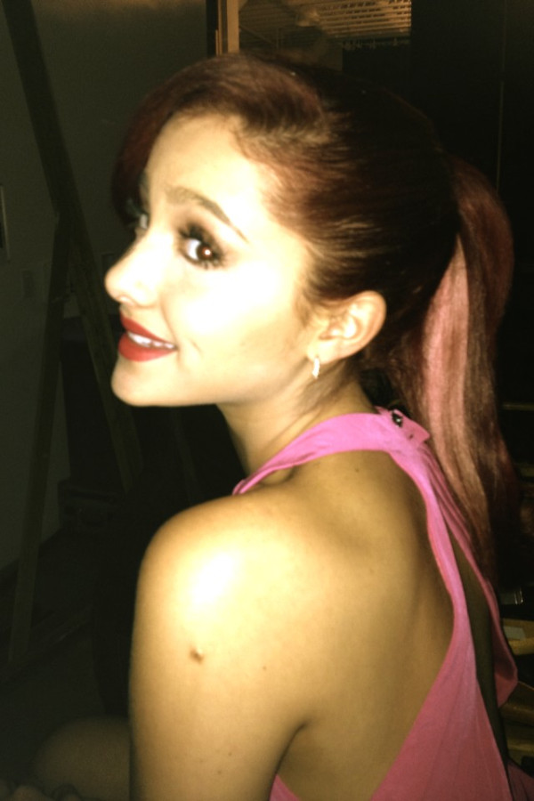 Ariana ponytail