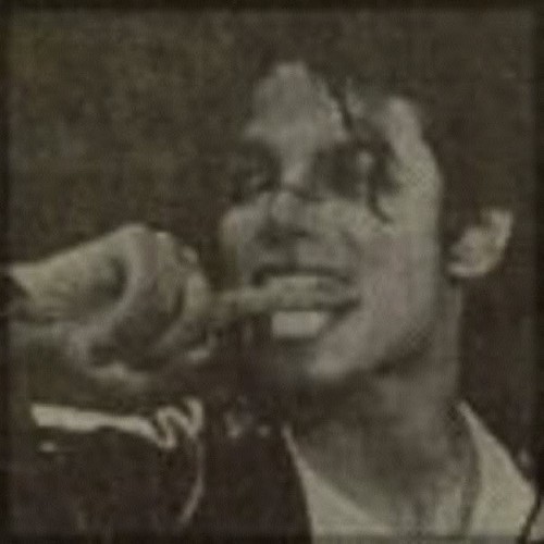 Michael biting his delicious finger