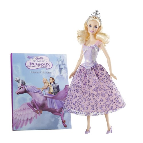  바비 인형 and The Magic of Pegasus: Princess Annika doll and Book Giftset