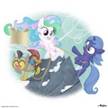 Discord, Celestia, and Luna - my-little-pony-friendship-is-magic photo