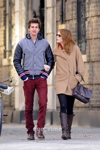 Emma and Andrew Walking in NY(20th November)