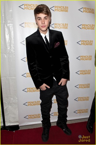  Justin Bieber: Pencils of Promise Gala!