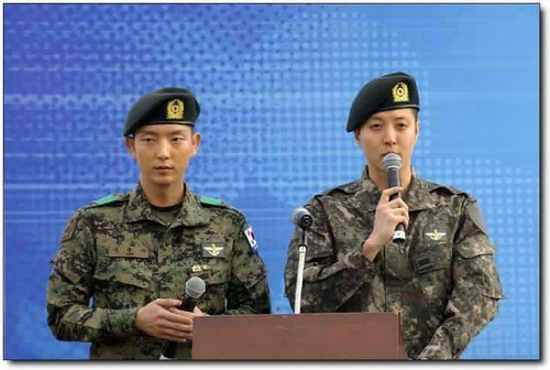  Lee Jun-ki train the Armed Forces день