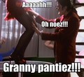 Michael hates granny panties! - michael-jackson-funny-moments photo