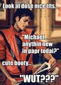 Michael is "reading the newspaper"!!! ;) - michael-jackson-funny-moments photo